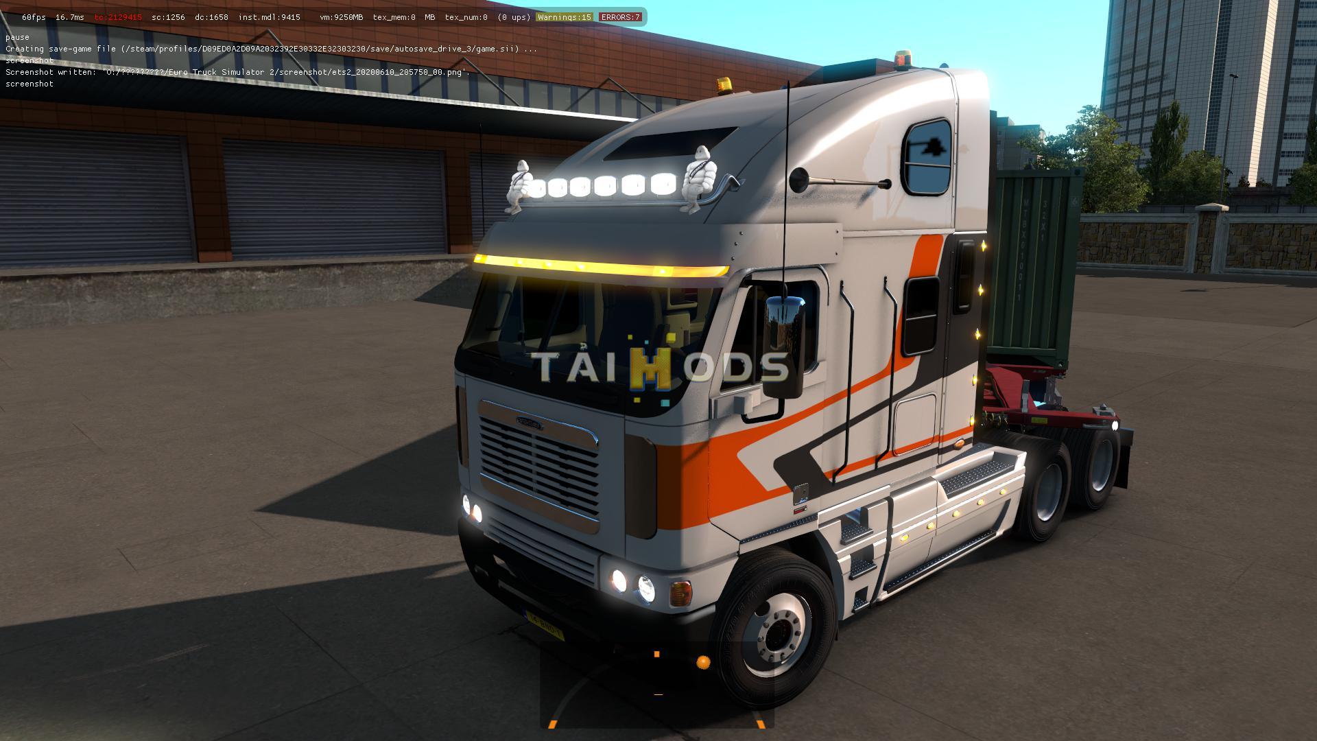 ETS2 - Freightliner Argosy Truck V2.5 (1.37.x)