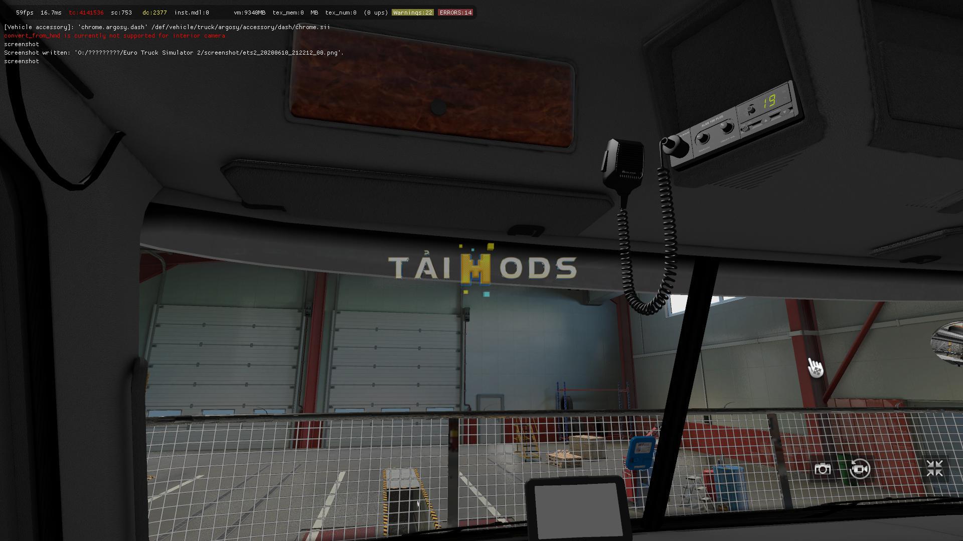 ETS2 - Freightliner Argosy Truck V2.5 (1.37.x)
