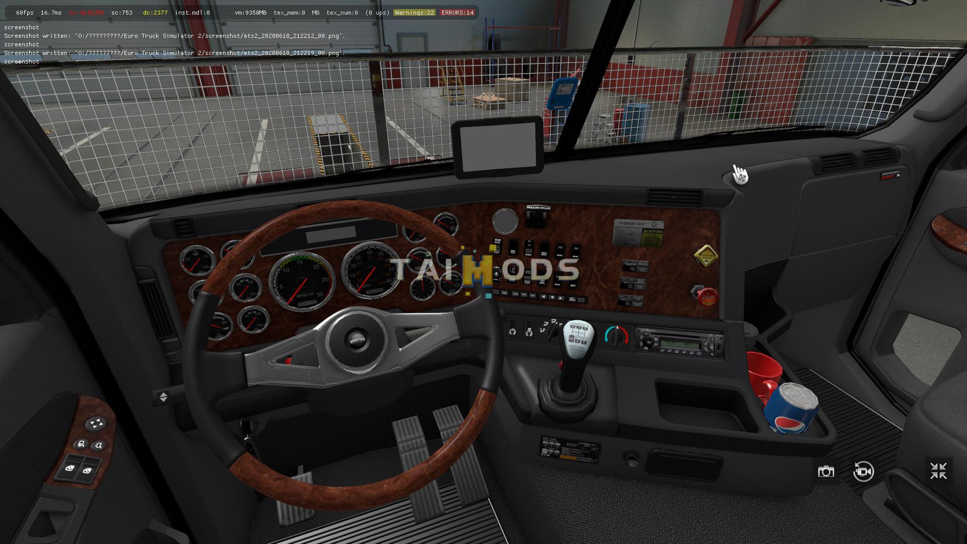 ETS2 - Freightliner Argosy Truck V2.5 (1.37.x)