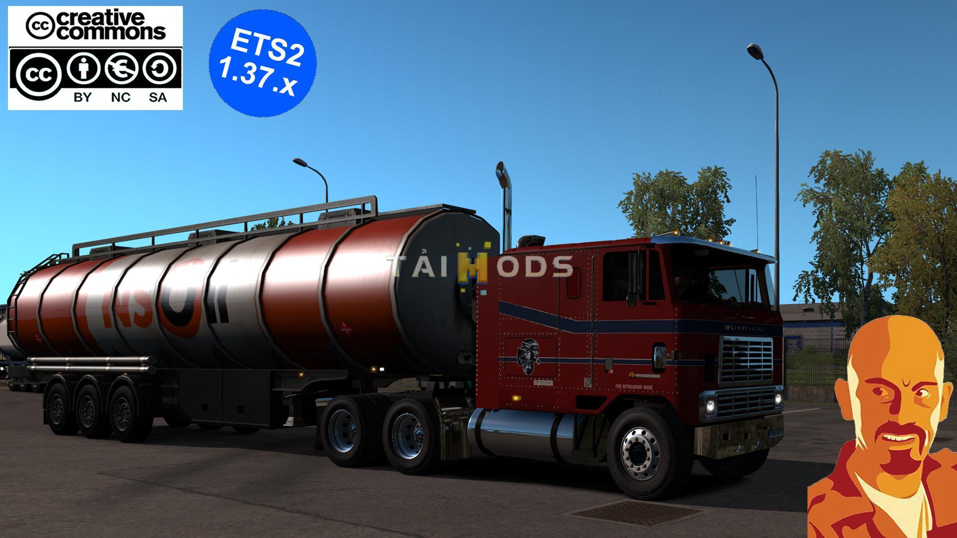 ETS2 - International 9600 Reworked Truck (1.37.x)