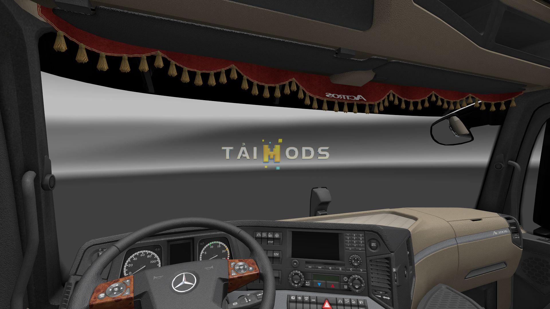 ETS2 - Mercedes Actros MP4 Truck V2.3 (1.38.x)