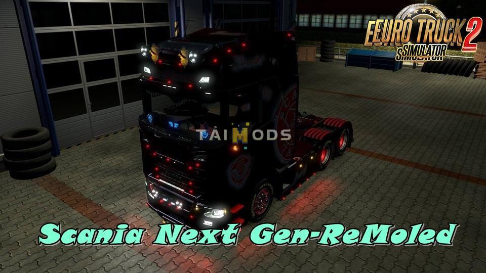 ETS2 - Scania Next Gen-ReMoled V1.8.5 (1.37.x)