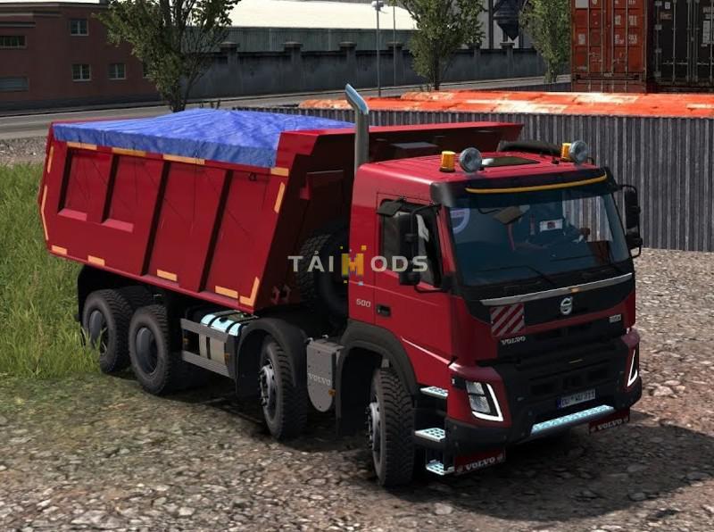 ETS2 - Volvo Kipper Rework Truck V1.8 (1.37.x)