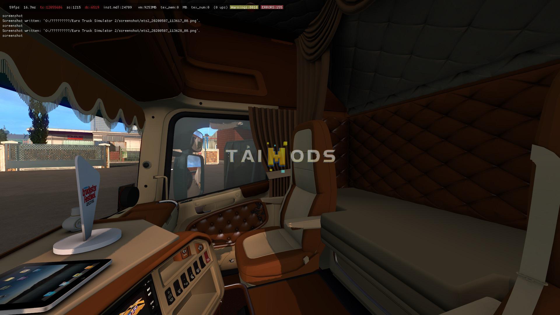 ETS2 - Scania DQF Flower Shuttle + Trailer Edited (1.37.x)