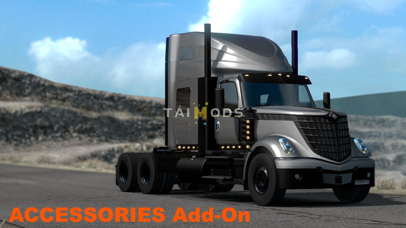 ETS2 - International LoneStar Truck V2.0 (1.37.x)