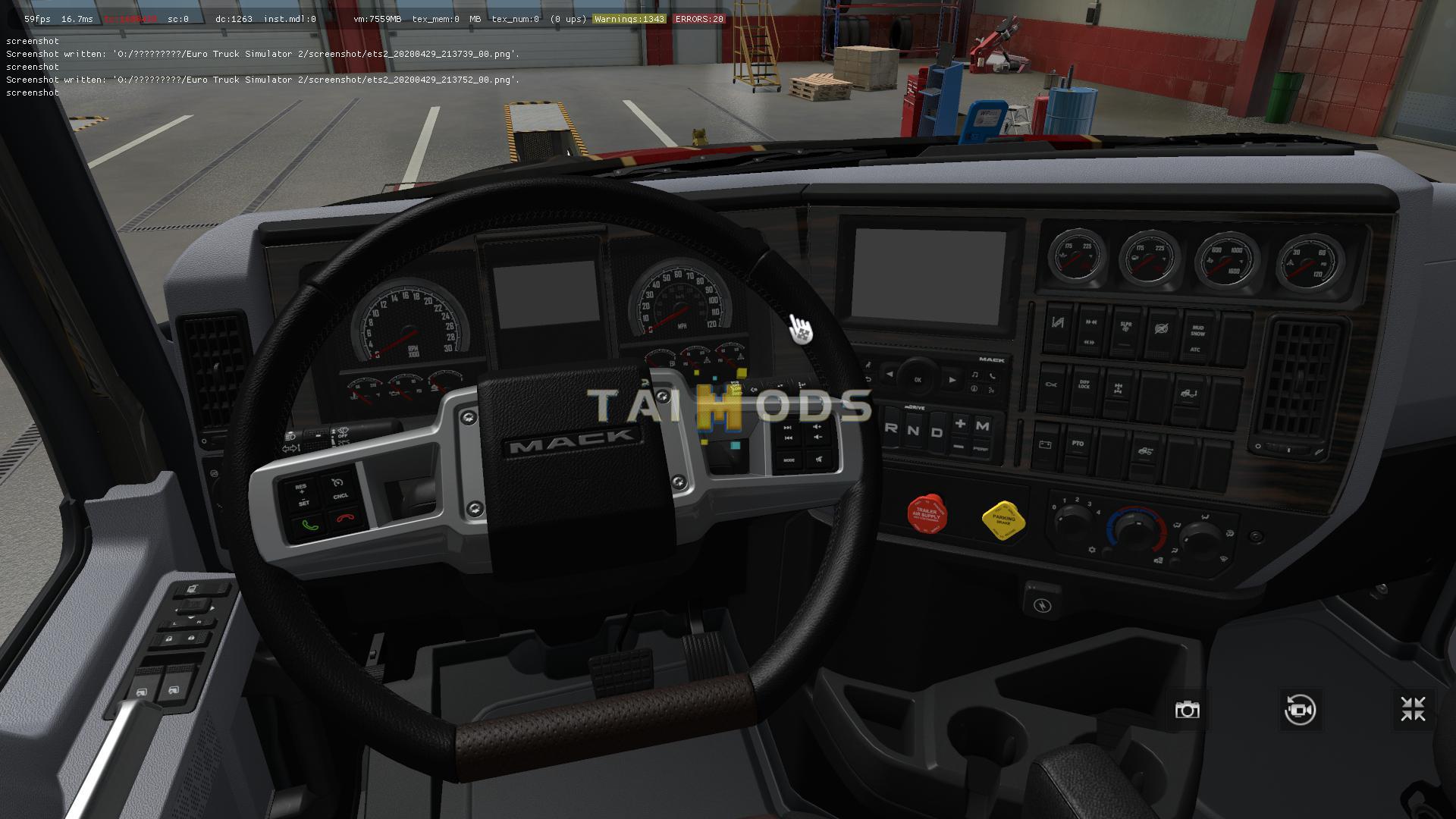 ETS2 - New Mack Anthem Truck (1.37.x)