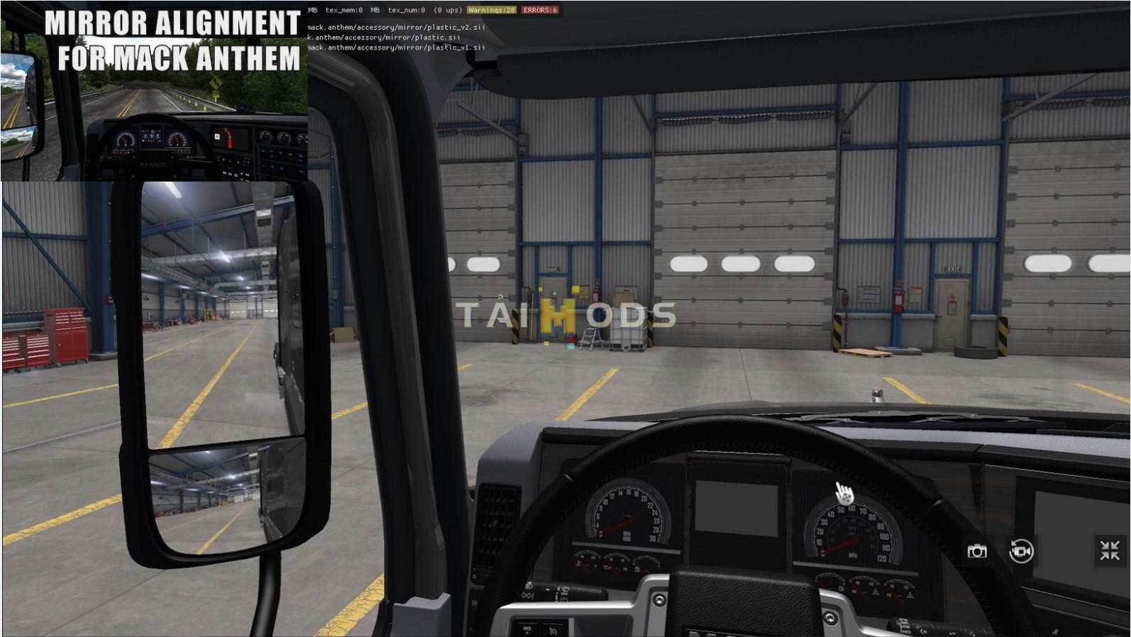 ETS2 - SCS Mack Anthem Truck V2.0 (1.37.x)