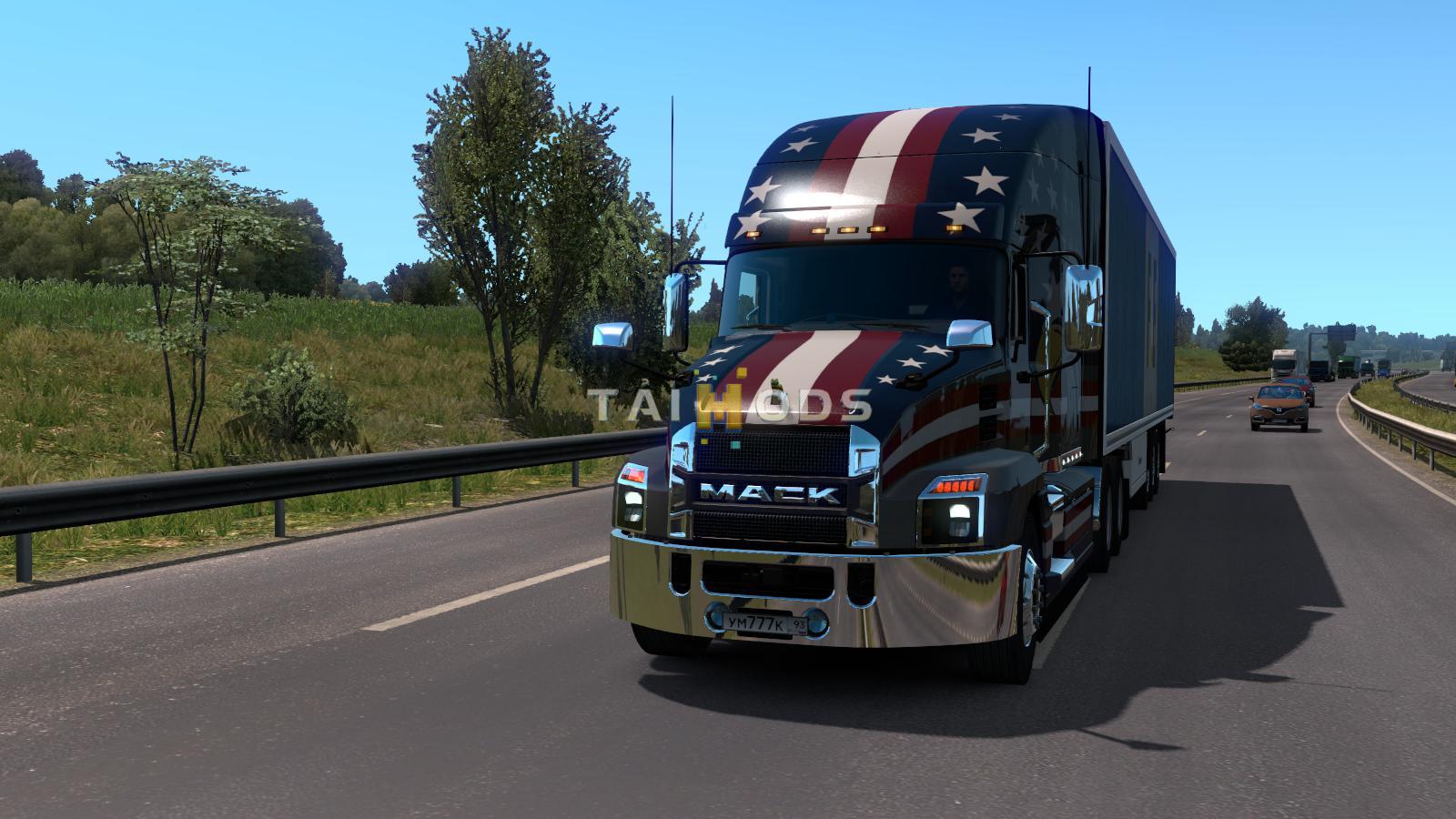ETS2 - Mack Anthem Truck (1.37.x)