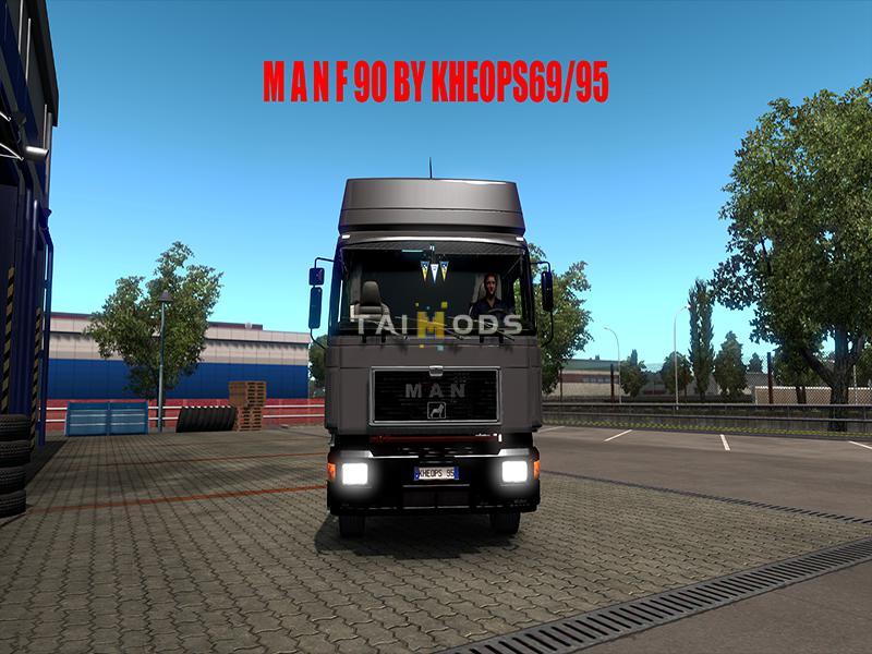 ETS2 - Man F90 Rework Truck Fix V1.2 (1.36.x)