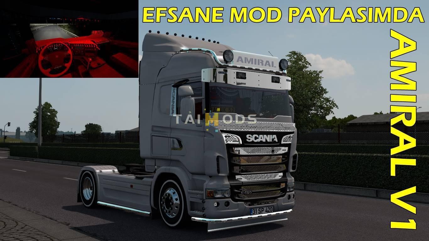 ETS2 - Scania Amiral Truck (1.36.x)