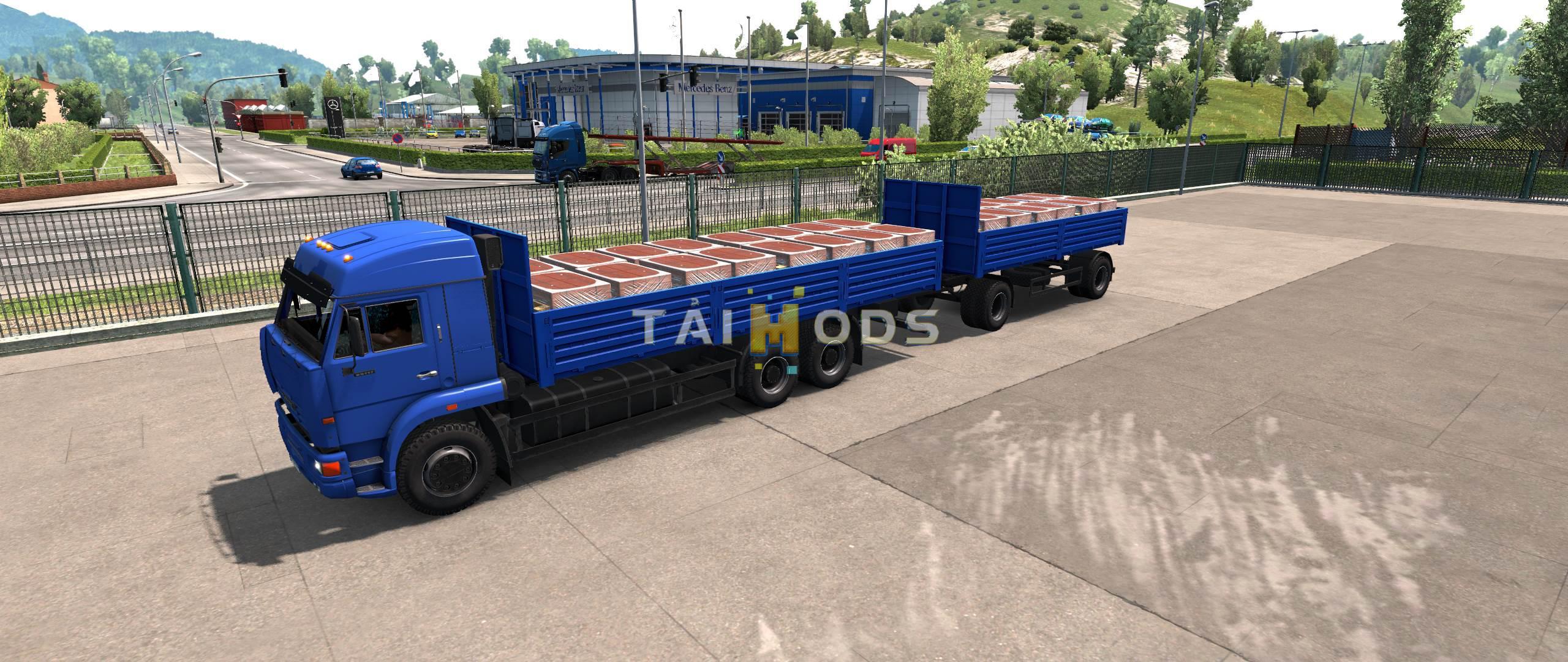 ETS2 - KamAZ 54-64-65 Truck 09.02.2020 (1.36.x)