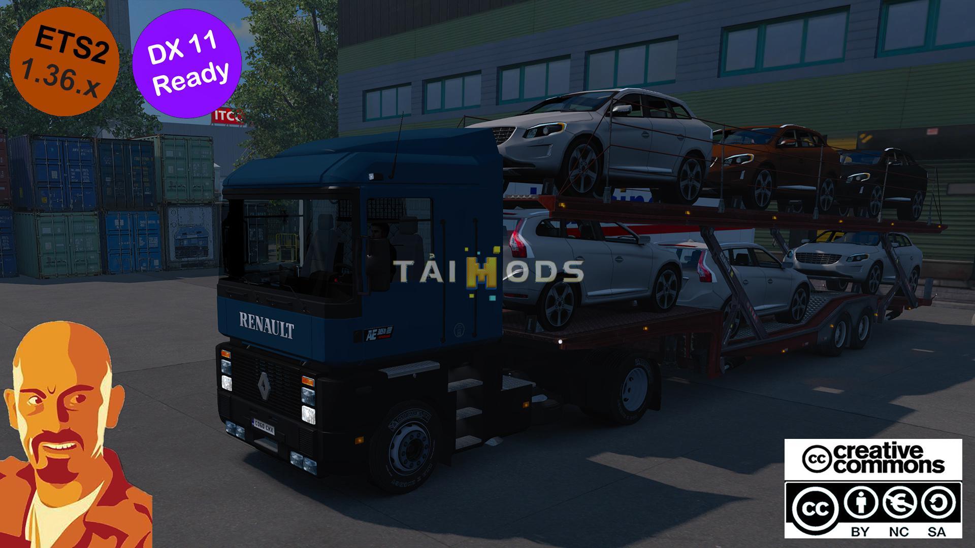 ETS2 - Renault Ae Magnum Truck (1.36.x)