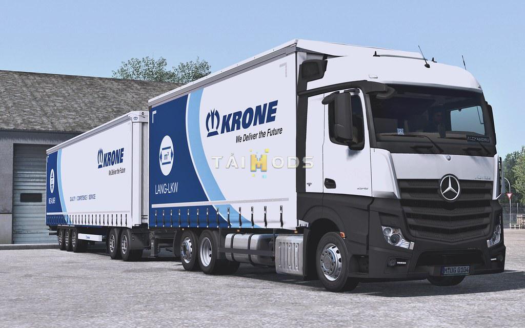 ETS2 - Mercedes Actros MP4 Edit by Alex V1.5 (1.35.X)