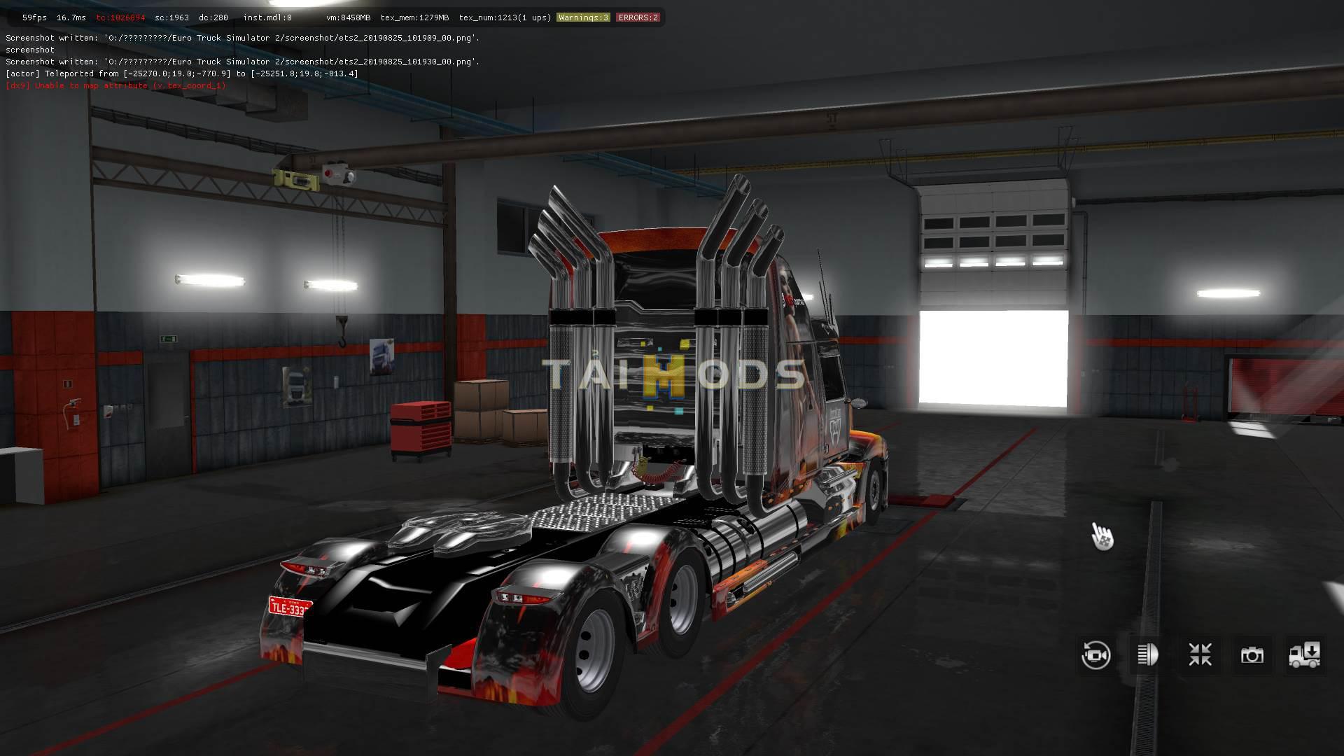 ETS2 - Western Star 5700 Optimus Prime Trasnsformers 4 (1.35.X)