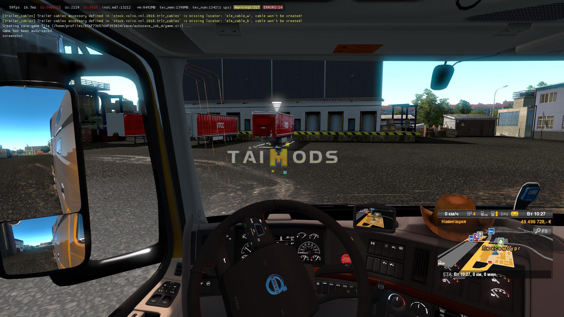 ETS2 - Volvo VNL 2019 V2.22 (1.36.X)