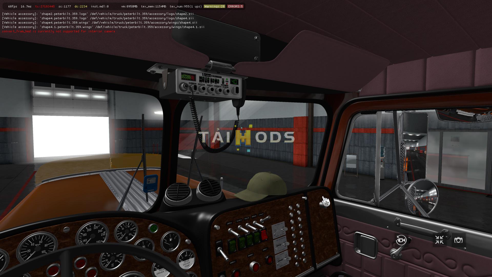 ETS2 - Peterbilt 359 Truck V1.0 (1.35.X)