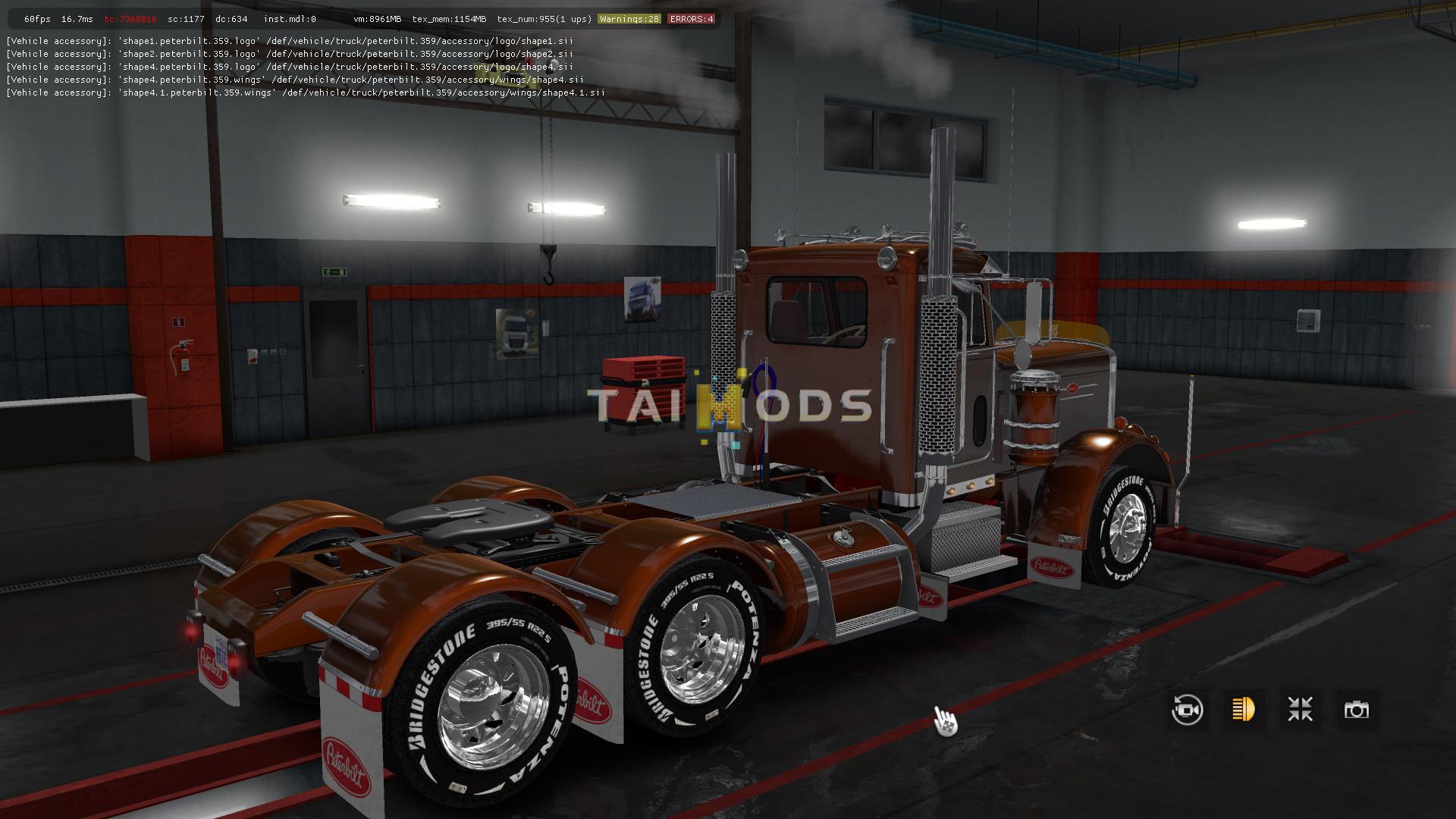 ETS2 - Peterbilt 359 Truck V1.0 (1.35.X)