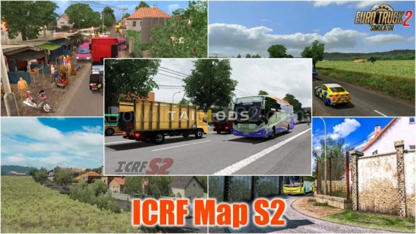 ETS2 - ICRF Reworked Map V1.57 (1.57.x)