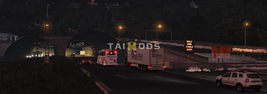 ETS2 - Road to Heavy: Turkey Map V1.1 Beta (1.57.x)
