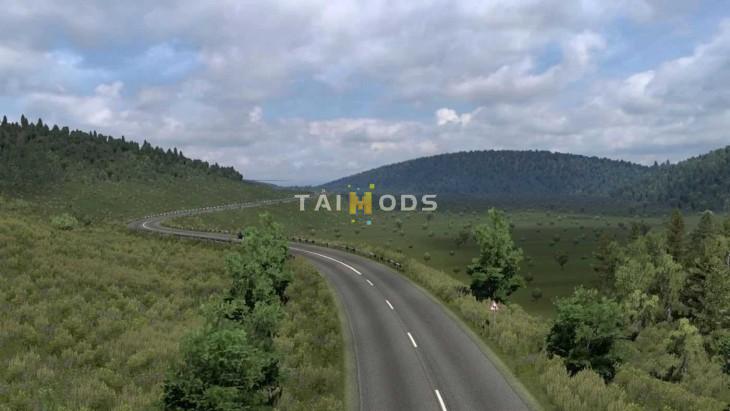 ETS2 - Road to Caucasus Map V2.2 (1.56.x)