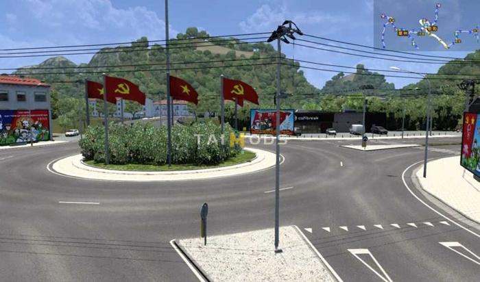 ETS2 - Southeast Asia Map V0.2.7.1 (1.56.x)