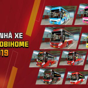 MOD ETS2 - Bộ Skin Xe Khách Miền Tây - Thaco Mobihome 2018-2019