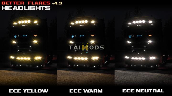 ETS2 - Better Flares V4.6