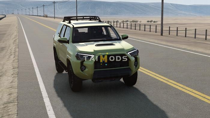 BeamNG – 2019 Toyota 4Runner TRD Pro Car Mod
