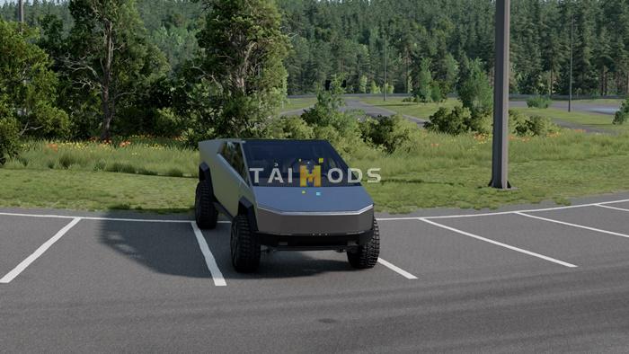 BeamNG – Tesla Cybertruck Mod