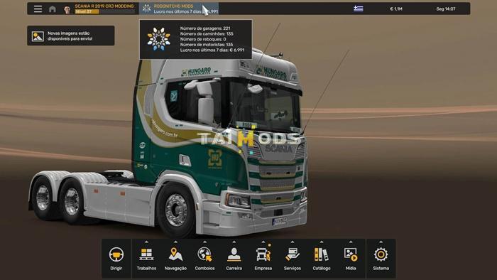 ETS2 - Profile Scania R 2019 V1.0