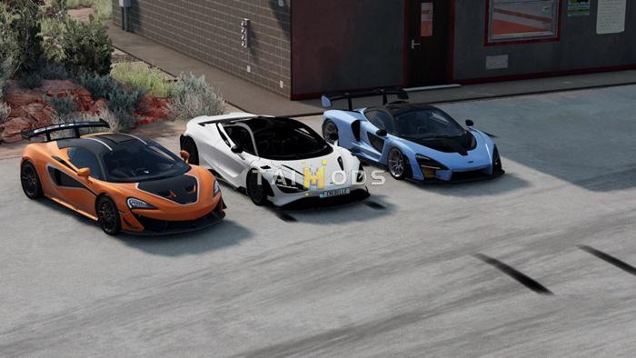 BeamNG – McLaren Car Pack