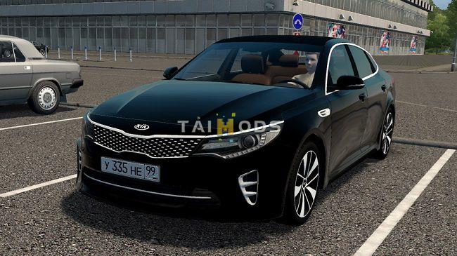 City Car Driving 1.5.9.2 - Kia Optima 2016 2.0 GT Car Mod