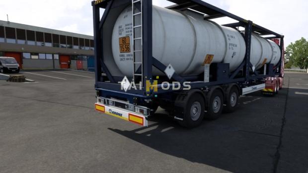 ETS2 - Animation Trailer Extensible Container V1.0