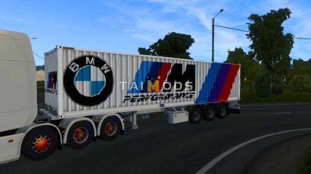 ETS2 - BMW Cargo Container Trailer V1.0