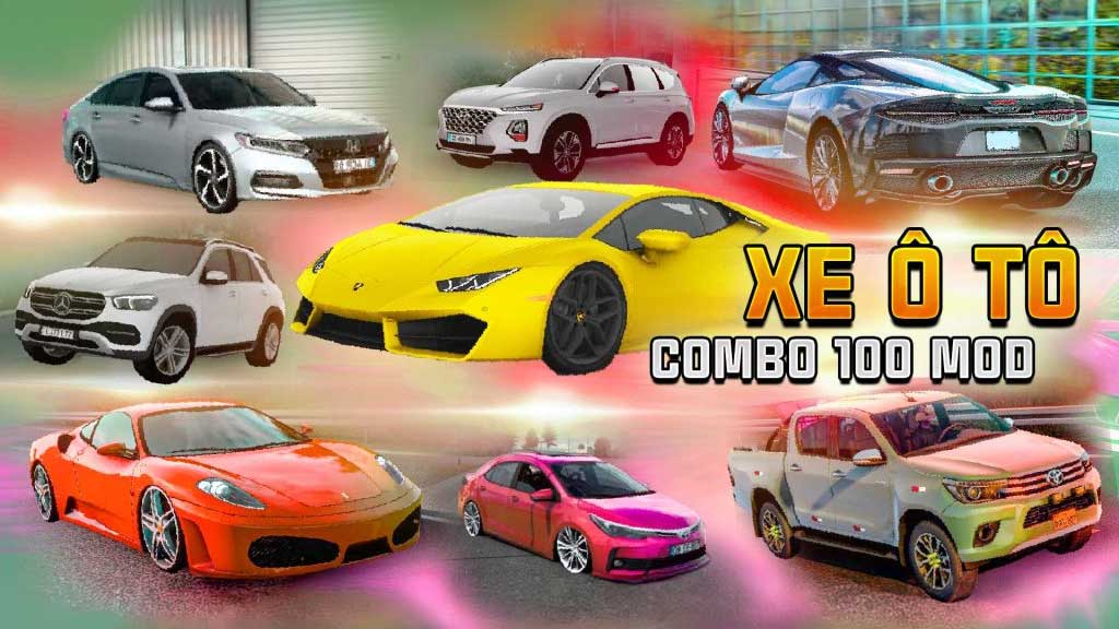 MOD ETS2 - Bộ 500 Siêu Xe & Xe Ô Tô Con