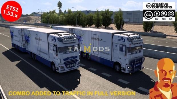 ETS2 - DAF XF116 510 Flower Shuttle V2.1 Fixed