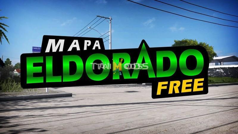 MOD ETS2 – Bản Đồ Map “Eldorado” + Ads by Elvisfelix (1.48).5