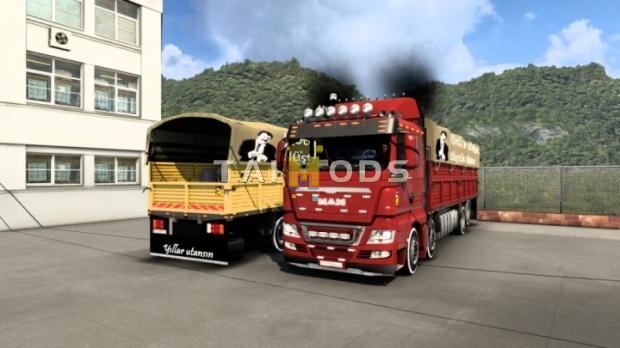 ETS2 - MAN TGX 8×2 (Kirkayak)