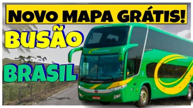 mapa busão brasil