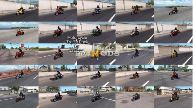 ATS - Motorcycle Traffic Pack V6.5.6
